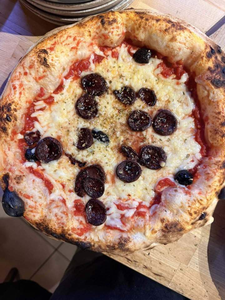 Pizza napolitaine revisitée Gardanne